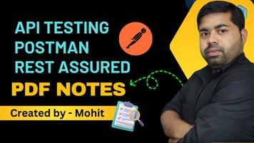 API Testing Notes +PostMan+RestAssured